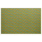Kleine gelbe Blumen Stoff (Fat Quarter (45,7 x 55,9 cm))
