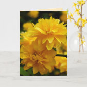 Kleine gelbe Blumenkarte Karte (Gelbe Blume)