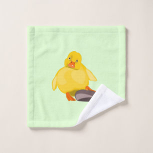 Kleine gelbe Ente Funny Bath Handtücher individuel
