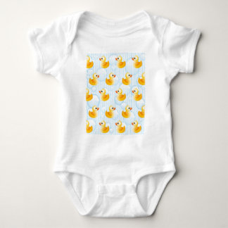 Kleine gelbe Enten Baby Strampler