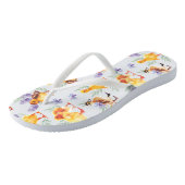 Kleine gelbe Enten Badesandalen (Schrägansicht)