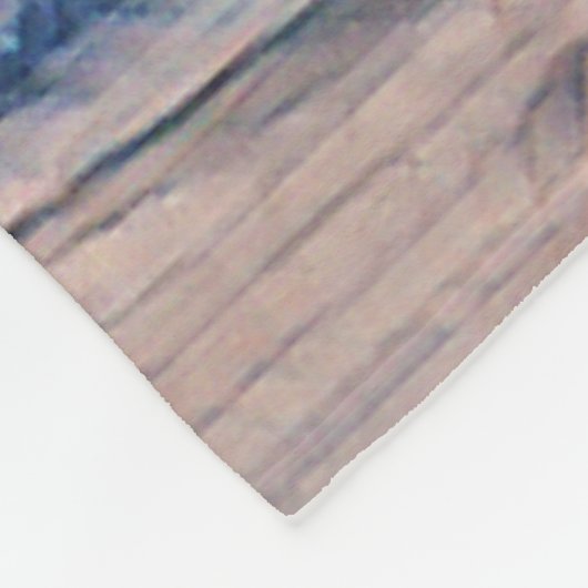 Kleine gelbe Entenpiele in Eimer Fleecedecke (Ecke)