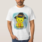 Kleine Gelbe Katze Hexenkatze T - Shirt (Vorderseite)