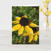 Kleine gelbe Wildblumen Karte (Gelbe Blume)