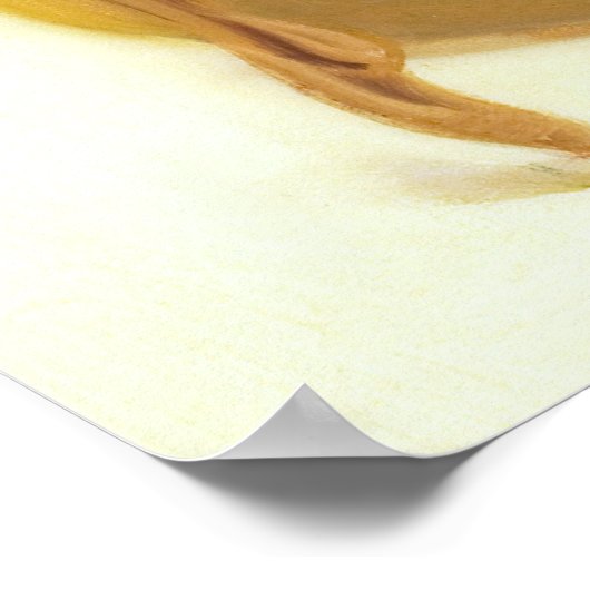 Kleine Geschenk Button hoch Poster (Ecke)