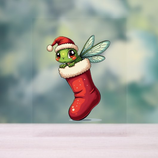 Kleine Geschenk Dragonfly Acrylschild (Neutral)