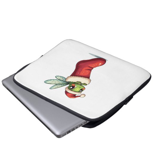 Kleine Geschenk Dragonfly Laptopschutzhülle (Vorne Knopf)