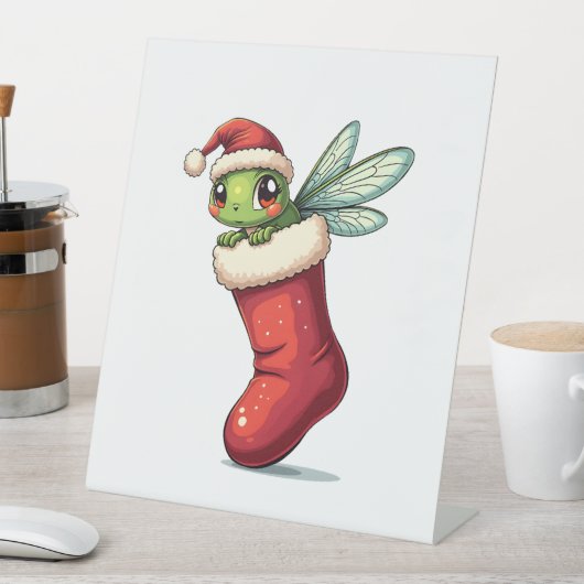 Kleine Geschenk Dragonfly Sockelschild (In Situ)