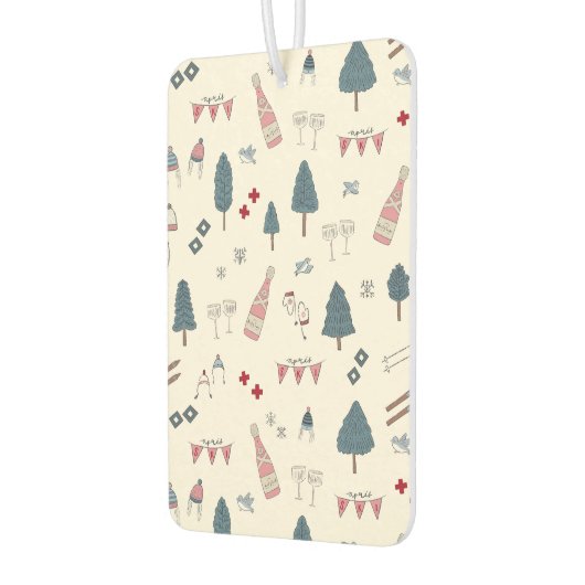 Kleine Geschenk Geschenk für die Skipiste Autolufterfrischer (Links)