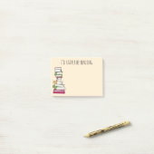 Kleine Geschenk Liebe lesen Post-it Klebezettel (Auf Schreibtisch)