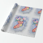 Kleine Geschenk Mouse Geschenkpapier (Ungerollt)