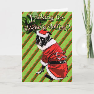 Kleine Geschenk Überraschung Feiertagskarte