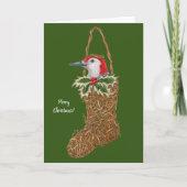 Kleine Geschenk Weihnachtskarte Karte (Vorderseite)