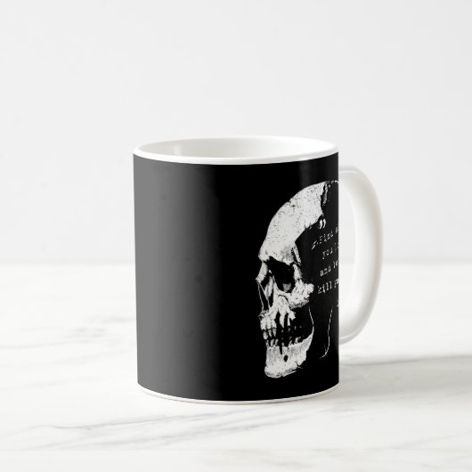 Kleine Geschenke Charles Bukowski Funny Graphic Ge Kaffeetasse (VorderseiteRechts)