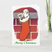 Kleine Geschenke Feiertagskarte (Vorderseite)