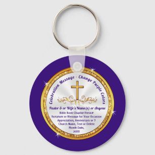 Kleine Geschenke für Kirchenmitglieder oder Kirche Schlüsselanhänger