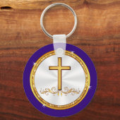 Kleine Geschenke für Kirchenmitglieder oder Kirche Schlüsselanhänger (Rückseite)