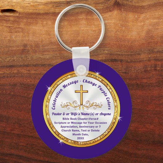 Kleine Geschenke für Kirchenmitglieder oder Kirche Schlüsselanhänger (Vorderseite)