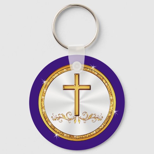 Kleine Geschenke für Kirchenmitglieder oder Kirche Schlüsselanhänger (Rückseite)