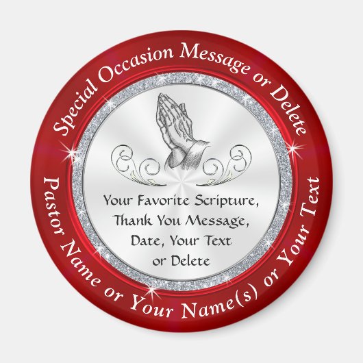 Kleine Geschenke für Mitglieder der Kirche, billig Magnet (Vorne)