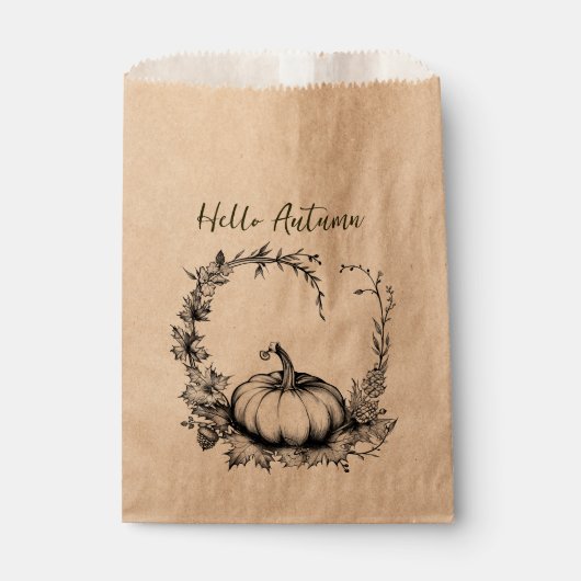 Kleine Geschenke und Produkttaschen für Herbst/Her Geschenktütchen (Vorderseite)