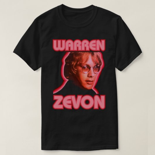 Kleine Geschenke Warren Art Zevon Idol Gift Fot Yo T-Shirt (Design vorne)