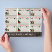 Kleine Geschenke Weihnachtscoupons Flyer (Hand)