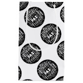 Kleine Geschenktasche Friedensdesign in mehreren S Kleine Geschenktüte (Vorderseite)