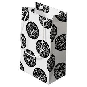 Kleine Geschenktasche Friedensdesign in mehreren S Kleine Geschenktüte