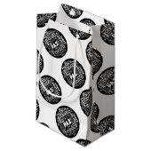 Kleine Geschenktasche Friedensdesign in mehreren S Kleine Geschenktüte (Vorderseite Schrägansicht)