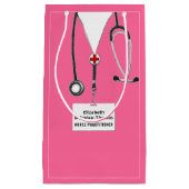 Kleine Geschenktasche für Krankenschwester oder Är Geschenktüte (Vorderseite)