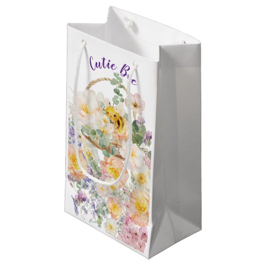 Kleine Geschenktasche Geschenktüte (Vorderseite Schrägansicht)