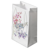 Kleine Geschenktasche Geschenktüte (Rückseite Schrägansicht)