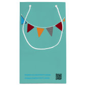 Kleine Geschenktasche - Herzlichen Glückwunsch zum Geschenktüte (Rückseite)