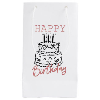 Kleine Geschentüte - Minimalistischer Geburtstag Geschenktüte