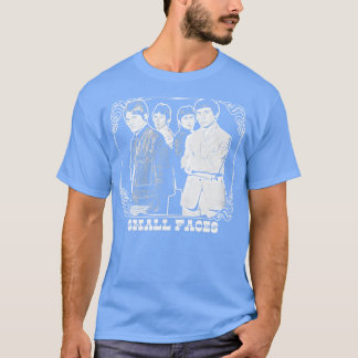 Kleine Gesichter Original Retro-Lüfterdesign T-Shirt