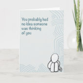 Kleine Gesten denken Sie 5 x 7 Karten (Vorderseite)