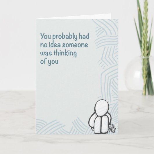 Kleine Gesten denken Sie 5 x 7 Karten (Vorderseite)