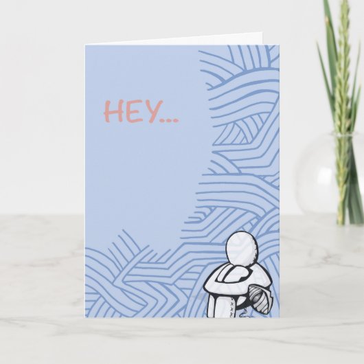 Kleine Gesten hier, wenn Sie mich 5 x 7 Karte brau (Vorderseite)