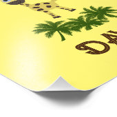 Kleine Giraffe Fotodruck (Ecke)