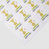 Kleine Giraffe Seidenpapier (Ausschnitt)