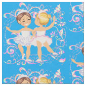 Kleine Girl Ballet Tänzer Stoff (Nahaufnahme)