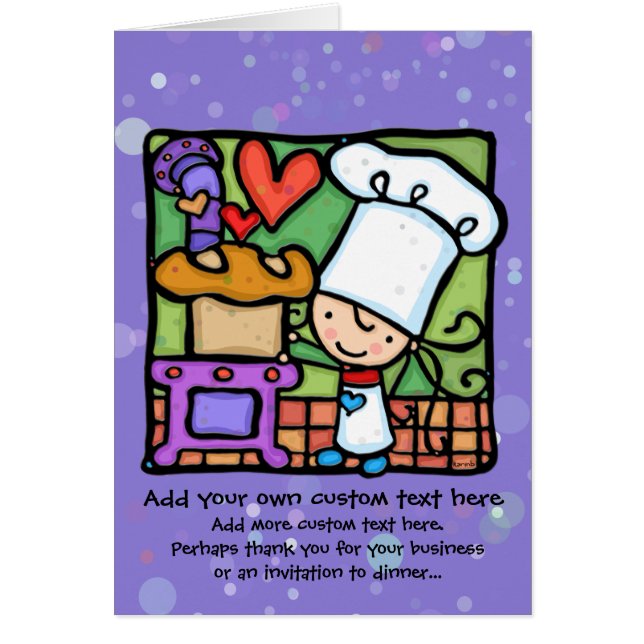 Kleine Girl-Lieben zum Brot backen (Vorne)