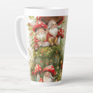 Kleine Gnome & Toadstools Digitale Kunst Milchtasse