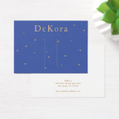 Kleine Gold Stars Frisur Barrett Display Card (Schreibtisch)