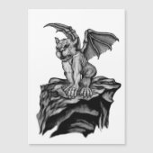 Kleine Golem Gargoyle Magnetkarte (Vorderseite)