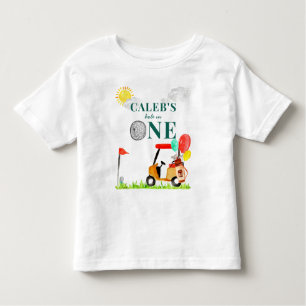 Kleine Golf Cart Balloons Pro Par-tee Geburtstag T Kleinkind T-shirt