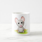Kleine graue Maus Kaffeetasse (Mittel)