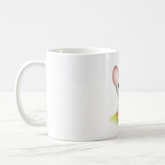 Kleine graue Maus Kaffeetasse (Links)
