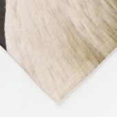 Kleine große Horn-Schaf-Fleece-Decke Fleecedecke (Ecke)